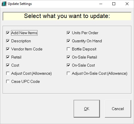 eInvoice Parameters